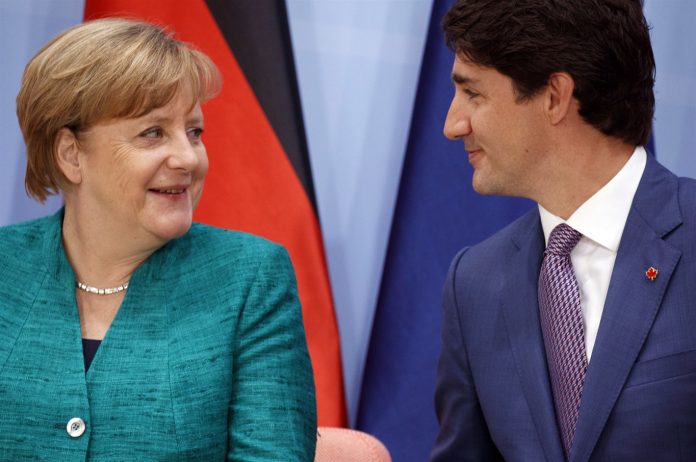 Le premier ministre Justin Trudeau s’est entretenu aujourd’hui avec la chancelière d’Allemagne, Angela Merkel.