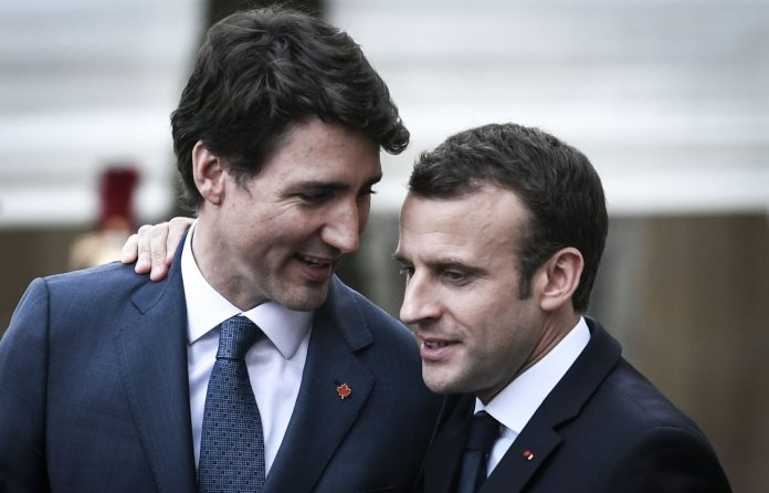 Déclaration conjointe du Premier ministre du Canada, M. Justin Trudeau et du Président de la République française, M. Emmanuel Macron