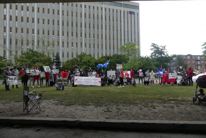 La communauté marocaine établie au Canada se mobilise pour un deuxième Sit-In à Montréal